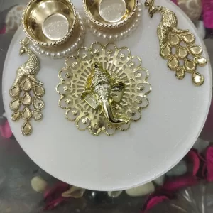 6 inch Pooja Thali  – Elegant and Auspicious