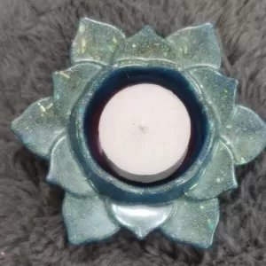 Lotus T-light candle holder