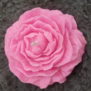 peony flower candle