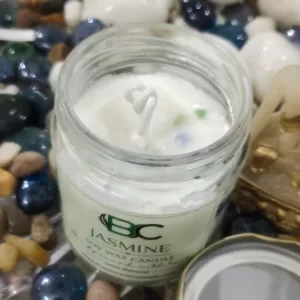 🌼✨ Jasmine Jar Candle – Floral Serenity in Every Glow ✨