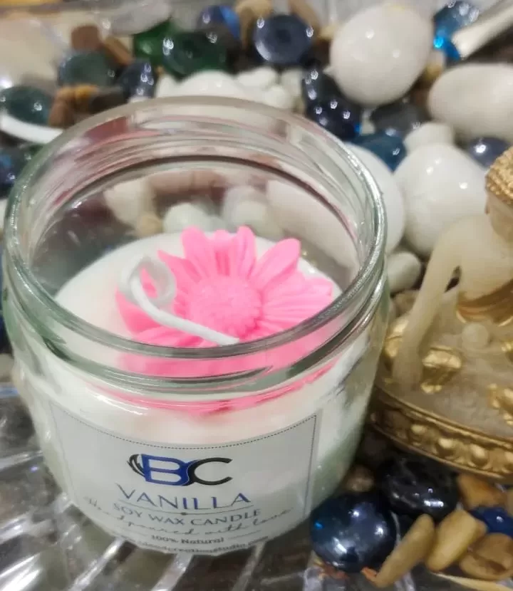 π¦β¨ Vanilla Jar Candle β Sweet & Cozy Ambiance β¨ - Image 3