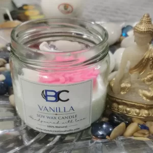 🍦✨ Vanilla Jar Candle – Sweet & Cozy Ambiance ✨