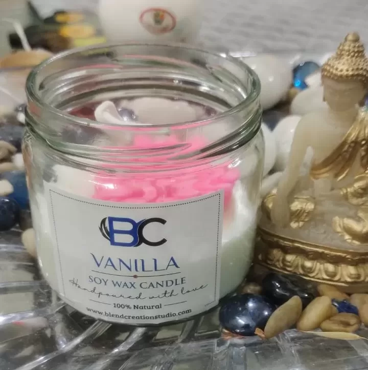 π¦β¨ Vanilla Jar Candle β Sweet & Cozy Ambiance β¨ - Image 2